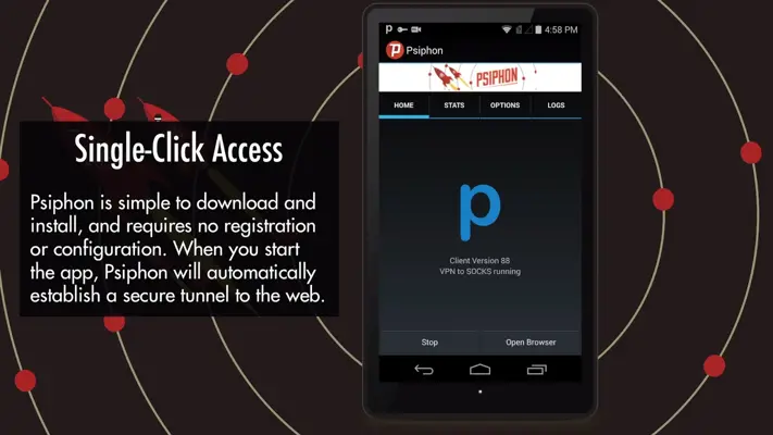 Psiphon Pro android App screenshot 10