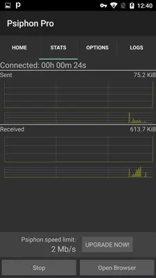 Psiphon Pro android App screenshot 1