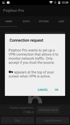 Psiphon Pro android App screenshot 6